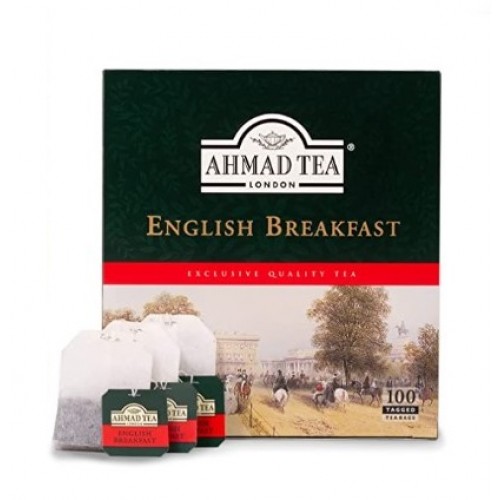 Чай цейлонский специальный "Ahmad-English Breakfast Tea" 100x2g